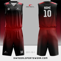 Customized Sublimation Basketball Uniform 219