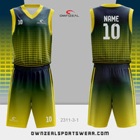 Customized Sublimation Basketball Uniform 211
