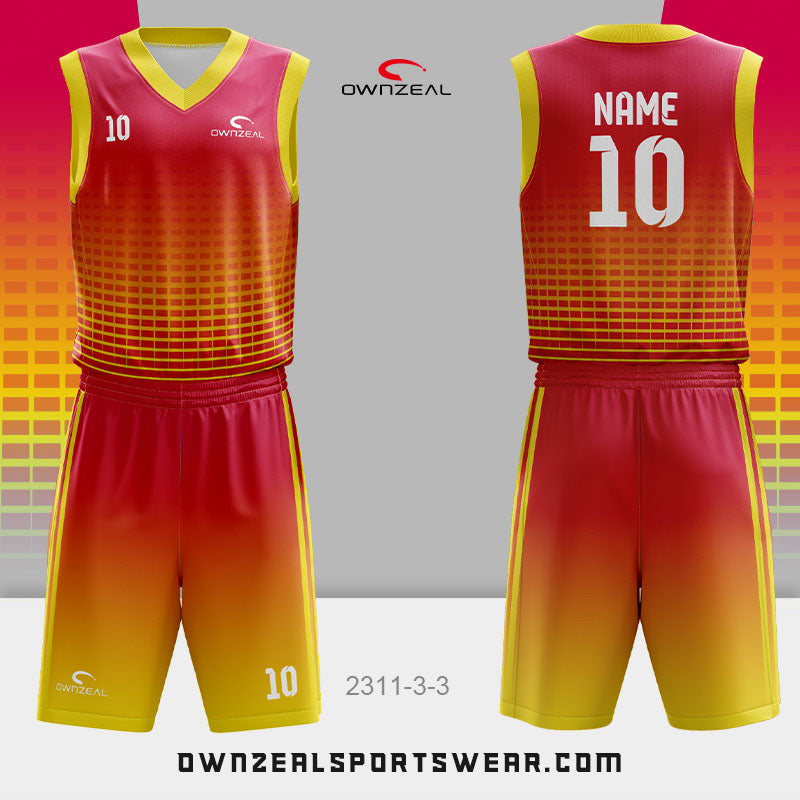 Customized Sublimation Basketball Uniform 213