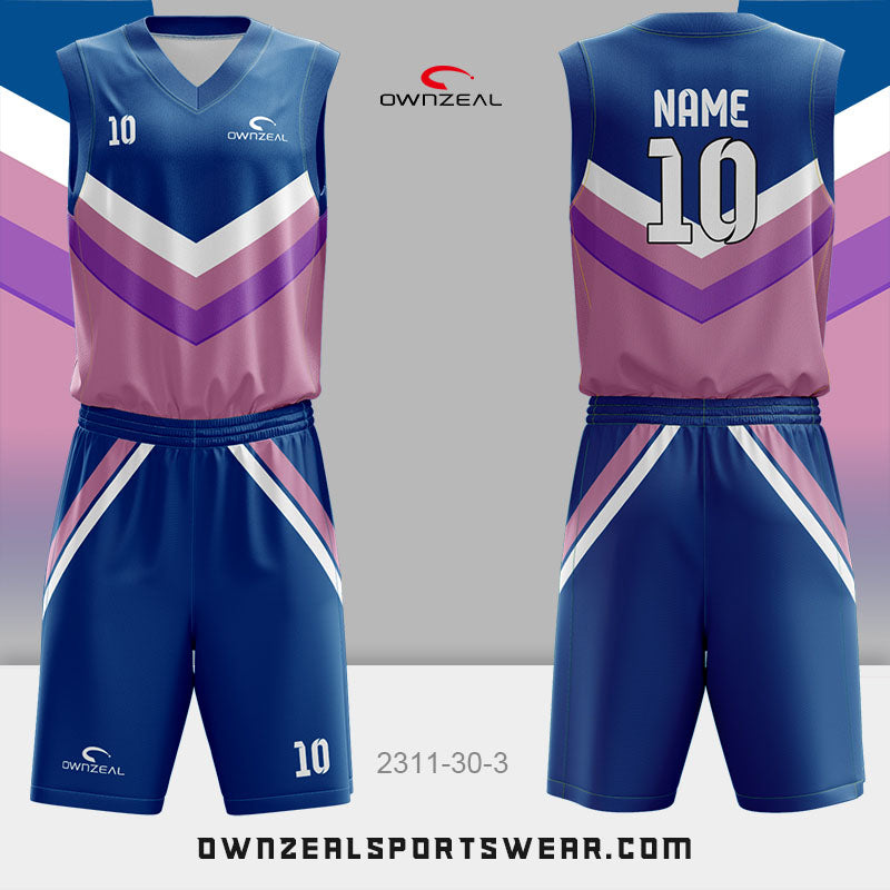 Customized Sublimation Basketball Uniform 233