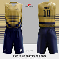 Customized Sublimation Basketball Uniform 215