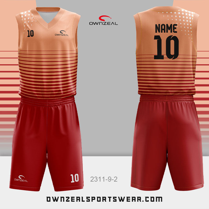 Customized Sublimation Basketball Uniform 216