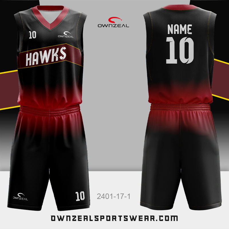 Customized Sublimation Basketball Uniform 251