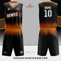 Customized Sublimation Basketball Uniform 253