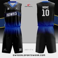 Customized Sublimation Basketball Uniform 254