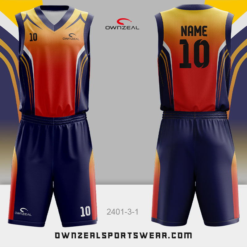 Customized Sublimation Basketball Uniform 243