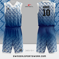 Customized Sublimation Basketball Uniform 267