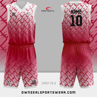 Customized Sublimation Basketball Uniform 268
