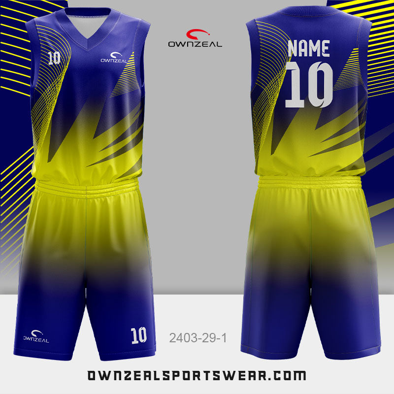 Customized Sublimation Basketball Uniform 271