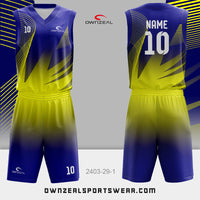 Customized Sublimation Basketball Uniform 271