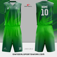 Customized Sublimation Basketball Uniform 272