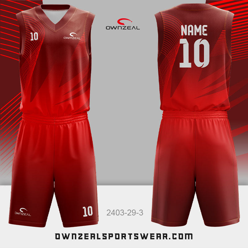 Customized Sublimation Basketball Uniform 273