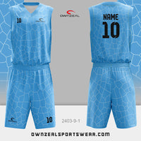 Customized Sublimation Basketball Uniform 263