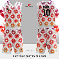 Customized Sublimation Basketball Uniform 281