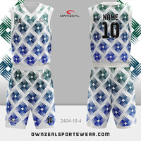 Customized Sublimation Basketball Uniform 282