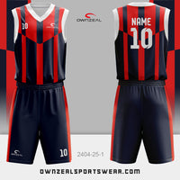 Customized Sublimation Basketball Uniform 283