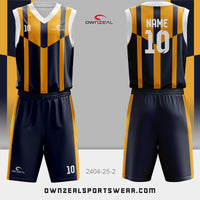 Customized Sublimation Basketball Uniform 284