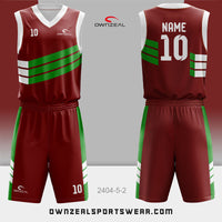 Customized Sublimation Basketball Uniform 276