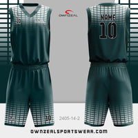 Customized Sublimation Basketball Uniform 296