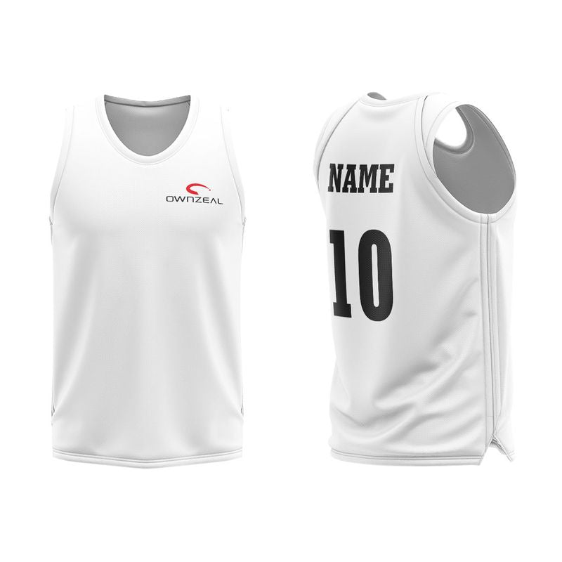 Basketball Jersey With R-neck Collar 2