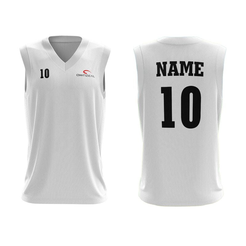Basketball Jersey With V-neck Collar